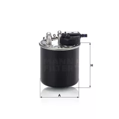 Mann-Filter WK820/15 Üzemanyagszűrő