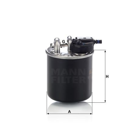 Mann-Filter WK820/15 Üzemanyagszűrő