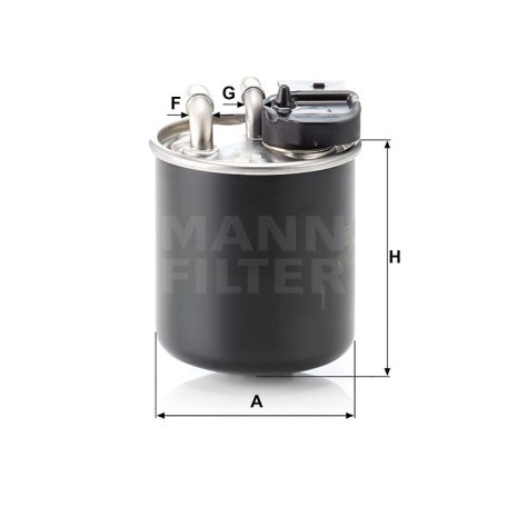 Mann-Filter WK820/16 Üzemanyagszűrő