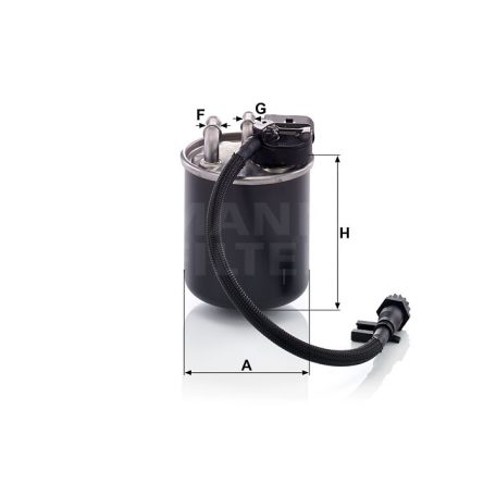 Mann-Filter WK820/18 Üzemanyagszűrő