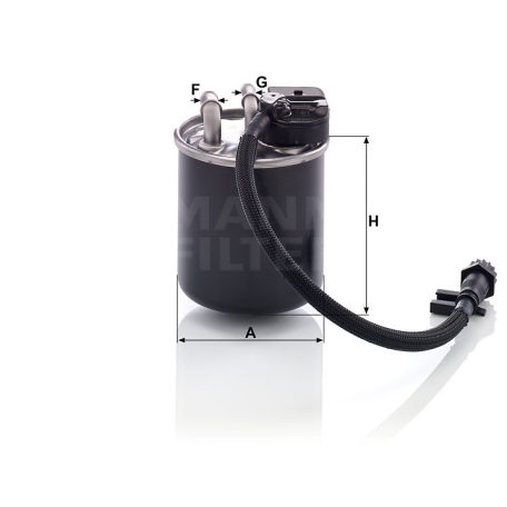 Mann-Filter WK820/19 Üzemanyagszűrő