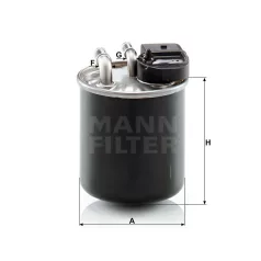 Mann-Filter WK820/20 Üzemanyagszűrő