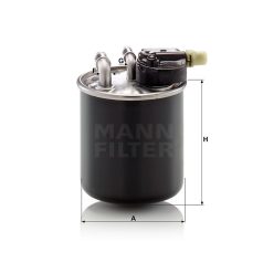 Mann-Filter WK820/22 Üzemanyagszűrő