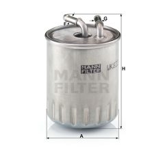 Mann-Filter WK822/3 Üzemanyagszűrő