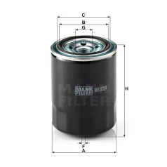 Mann-Filter WK822/4 Üzemanyagszűrő