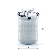 Mann-Filter WK823/2 Üzemanyagszűrő