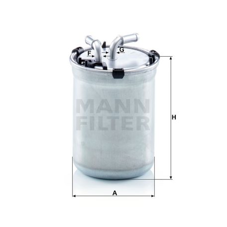 Mann-Filter WK823/2 Üzemanyagszűrő
