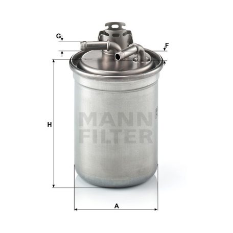 Mann-Filter WK823/3X Üzemanyagszűrő