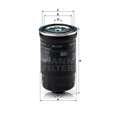 Mann-Filter WK824/1 Üzemanyagszűrő