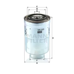 Mann-Filter WK828X Üzemanyagszűrő
