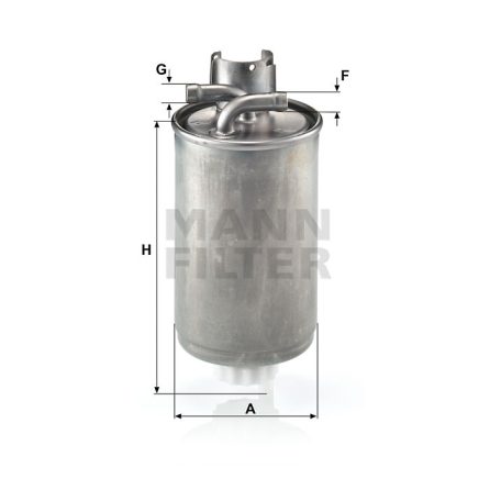 Mann-Filter WK829 Üzemanyagszűrő