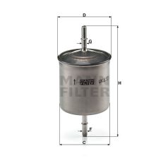 Mann-Filter WK832/2 Üzemanyagszűrő