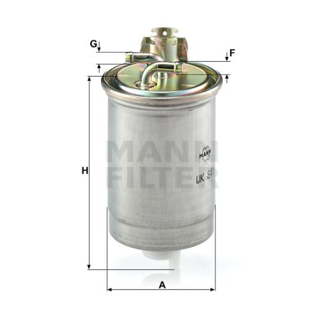 Mann-Filter WK841 Üzemanyagszűrő
