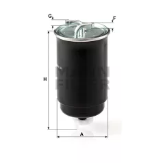 Mann-Filter WK842/3 Üzemanyagszűrő