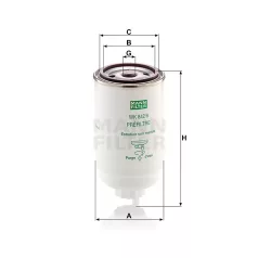 Mann-Filter WK842/6 Üzemanyagszűrő