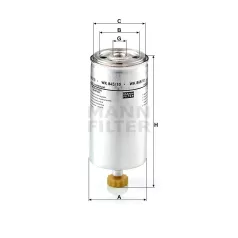 Mann-Filter WK845/10 Üzemanyagszűrő