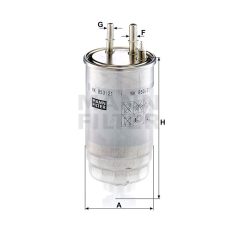 Mann-Filter WK853/21 Üzemanyagszűrő