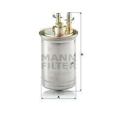 Mann-Filter WK853/7 Üzemanyagszűrő