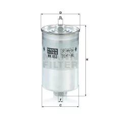 Mann-Filter WK853 Üzemanyagszűrő