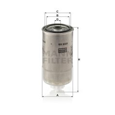 Mann-Filter WK854/4 Üzemanyagszűrő