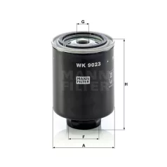 Mann-Filter WK9023Z Üzemanyagszűrő