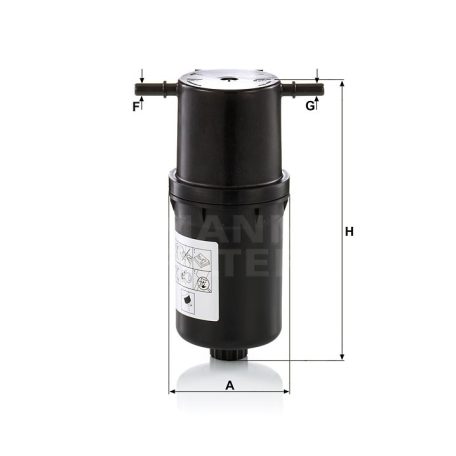 Mann-Filter WK9024 Üzemanyagszűrő