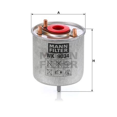 Mann-Filter WK9034Z Üzemanyagszűrő