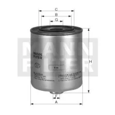 Mann-Filter WK9042x Üzemanyagszűrő