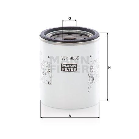 Mann-Filter WK9055Z Üzemanyagszűrő