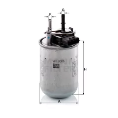 Mann-Filter WK9066 Üzemanyagszűrő