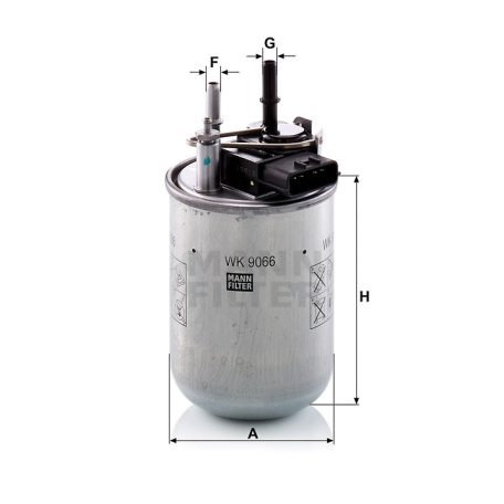 Mann-Filter WK9066 Üzemanyagszűrő
