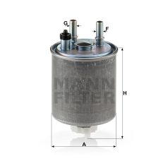 Mann-Filter WK918/1 Üzemanyagszűrő