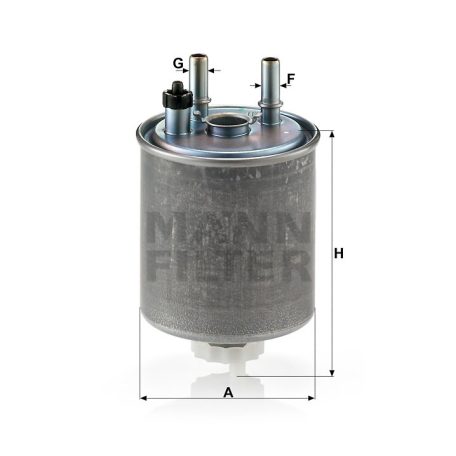Mann-Filter WK918/1 Üzemanyagszűrő