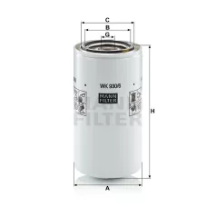 Mann-Filter WK930/6X Üzemanyagszűrő