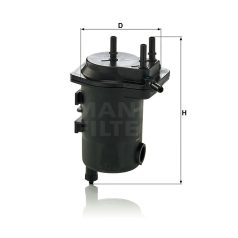 Mann-Filter WK939/10X Üzemanyagszűrő