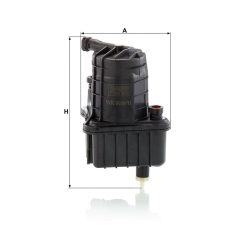 Mann-Filter WK939/11X Üzemanyagszűrő