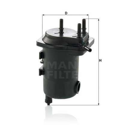 Mann-Filter WK939/12X Üzemanyagszűrő