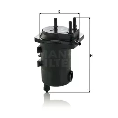 Mann-Filter WK939/17X Üzemanyagszűrő