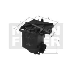 Mann-Filter WK939/2 Üzemanyagszűrő