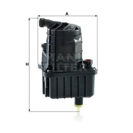Mann-Filter WK939/3 Üzemanyagszűrő