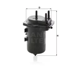 Mann-Filter WK939/6 Üzemanyagszűrő