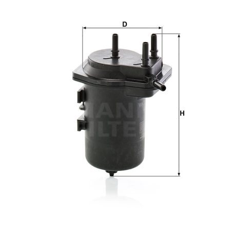 Mann-Filter WK939/6 Üzemanyagszűrő