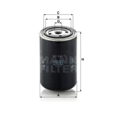 Mann-Filter WK940/19 Üzemanyagszűrő