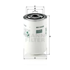 Mann-Filter WK940/20 Üzemanyagszűrő