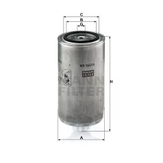 Mann-Filter WK950/19 Üzemanyagszűrő