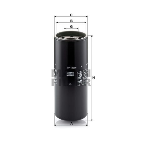 Mann-Filter WP12300 Olajszűrő