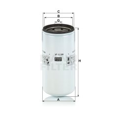 Mann-Filter WP12308 Olajszűrő