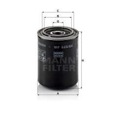 Mann-Filter WP928/84 Olajszűrő