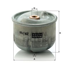 Mann-Filter ZR700X Olajszűrő