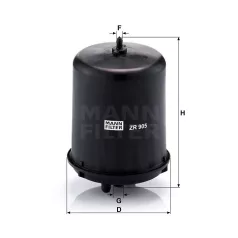 Mann-Filter ZR905Z Olajszűrő